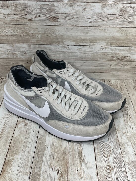 NIKE Waffle One Summit White Black Men’s 10.5 Running Sneakers Shoes DA7995-100